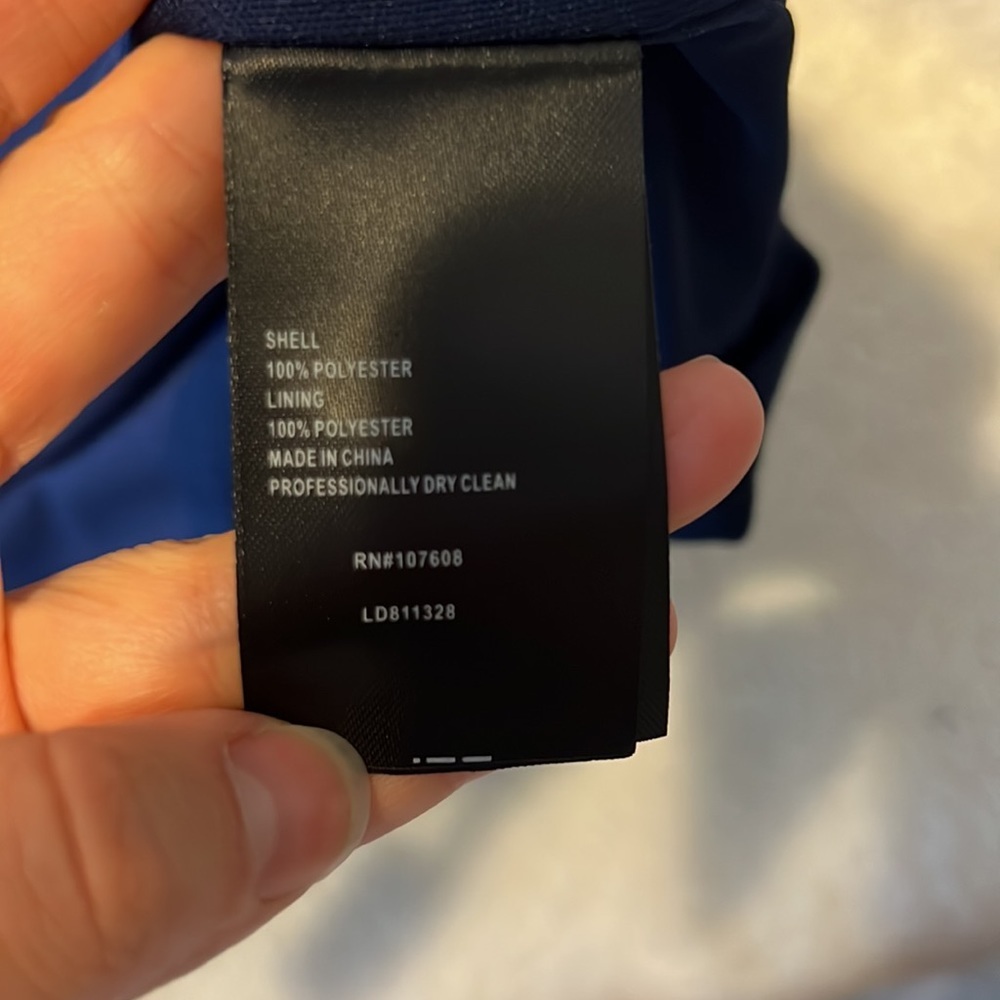 laundry by Shelli segal dress size 6 navy - Picture 5 of 6